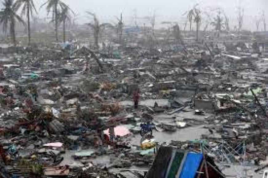 Typhoon causes devastation in the Philippines