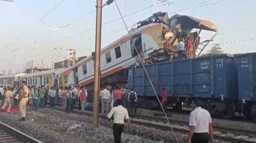 5 killed as passenger train rams goods train in Chhattisgarh's Bilaspur, rescue on