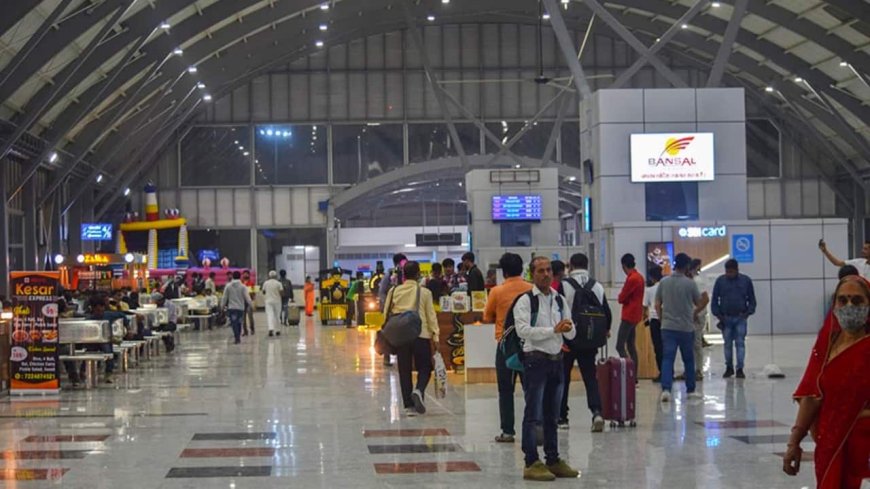 India’s first private railway station feels like a luxury airport