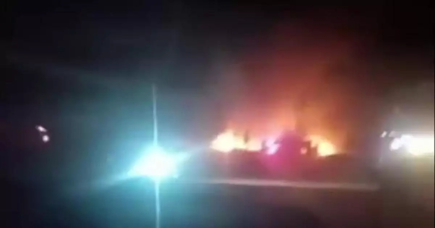 സൗദിയിൽ ഇന്ത്യയിൽ നിന്നുള്ള ഉംറ തീർത്ഥാടകർ സഞ്ചരിച്ച ബസ് ടാങ്കറുമായി കൂട്ടിയിടിച്ച്  42 പേർക്ക് ദാരുണാന്ത്യം