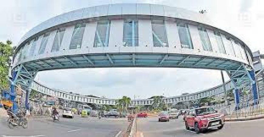 Skywalk project implemented under AMRUT Mission in Thrissur receives national recognition
