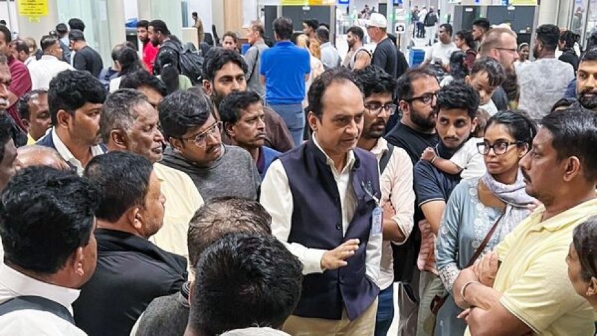 Cyclone Ditwah: 400 Indians evacuated from Colombo airport amid severe weather