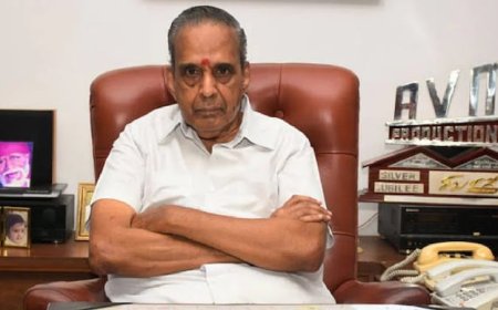 Veteran producer AVM Saravanan of Kollywood passes away at 86