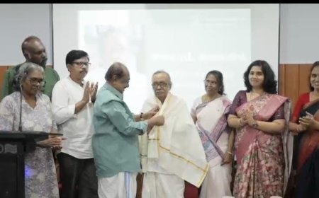 അരനൂറ്റാണ്ടിന്റെ അധ്യാപനം : ഡോ.ഡി.ബഞ്ചമിനെ ആദരിച്ചു 