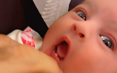 Six-day-old Emirati baby stuns doctors with fully formed tooth