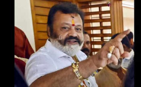 Row over MoS Suresh Gopi casting local body poll vote in TVM after enrolling as Thrissur voter in LS election