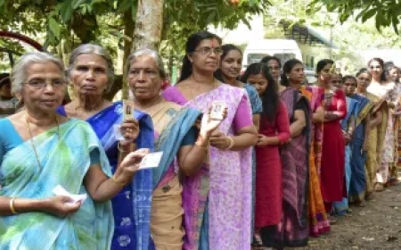 Over 75 per cent voter turnout in second phase of Kerala local body polls