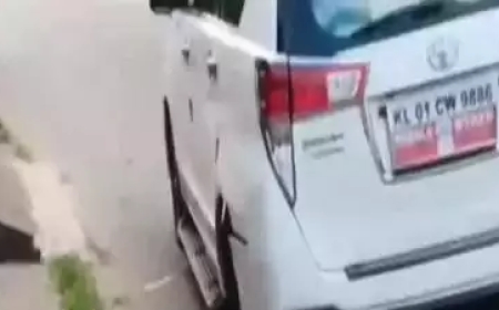 മന്ത്രി സജി ചെറിയാന്റെ വാഹനം അപകടത്തില്‍പെട്ടു