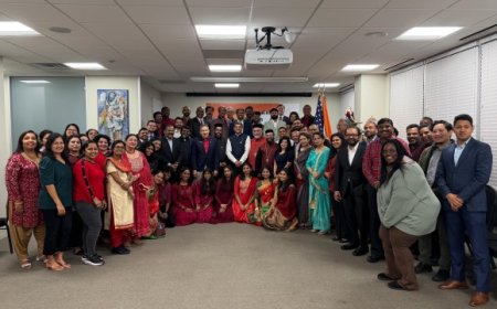 ഹൂസ്റ്റൺ ഇന്ത്യൻ കോൺസുലേറ്റ് ജനറൽ ക്രിസ്മസ് ആഘോഷം സംഘടിപ്പിച്ചു