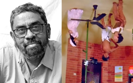 പ്രശസ്ത കലാസംവിധായകൻ കെ ശേഖർ അന്തരിച്ചു: 'ആലിപ്പഴം പെറുക്കാൻ'  ഗാനത്തിലെ തല കീഴായി മറിയുന്ന സെറ്റിൻ്റെ ശില്പി