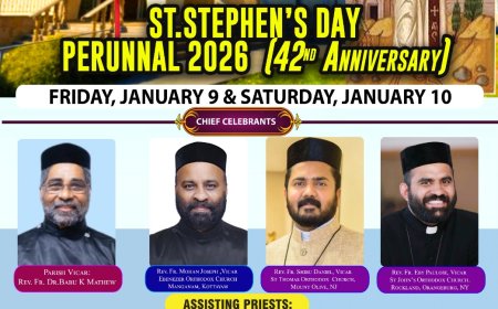 മിഡ് ലാൻഡ്‌  പാർക്ക്‌  സെന്റ്‌ സ്റ്റീഫൻസ്  ഓർത്തഡോൿസ്‌ ദേവാലയത്തിൽ തിരുന്നാൾ ആഘോഷം