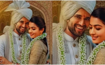 വിജയ് ദേവരകൊണ്ട- രശ്മിക വിവാഹം ഉദയ്പൂർ  കൊട്ടാരത്തിൽ:  വിവാഹ തീയതി പുറത്ത്