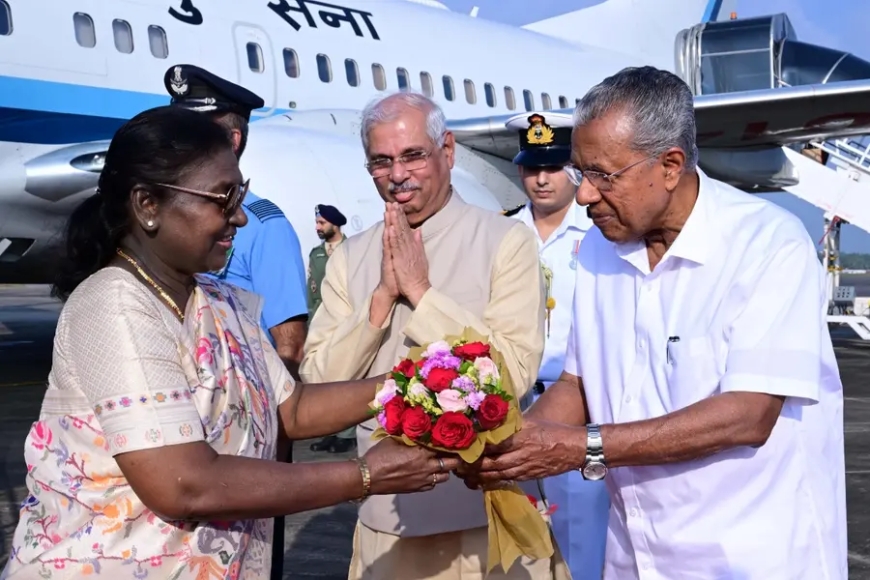 President attends Navy Day celebrations in Thiruvananthapuram