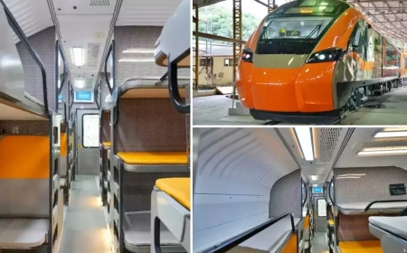 First Vande Bharat sleeper train to start running between Guwahati and Howrah in Jan