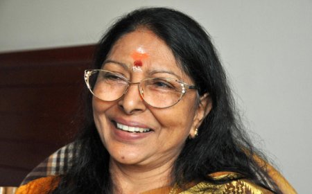 Sarada chosen for J.C. Daniel Award for lifetime contribution to Malayalam cinema