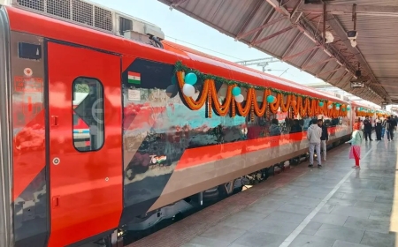 ആദ്യ വന്ദേ ഭാരത് സ്ലീപ്പർ ട്രെയിൻ പ്രധാനമന്ത്രി ഫ്ളാഗ് ഓഫ് ചെയ്തു