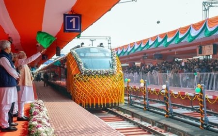 PM flags off India’s first Vande Bharat sleeper train from West Bengal’s Malda