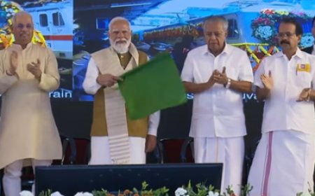 CM welcomes PM Modi, hails Centre’s clearance of key projects for Kerala