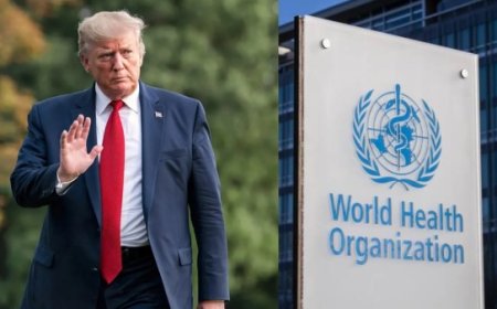ലോകാരോഗ്യ സംഘടനയിൽ നിന്ന് പിന്മാറി അമേരിക്ക