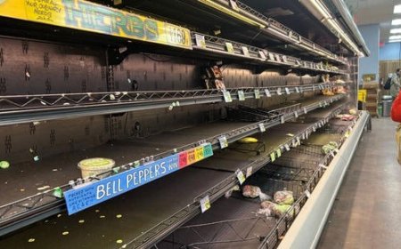 Empty supermarket shelves, flights cancelled: US gears up for heavy snow storm