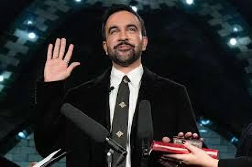 പുതുവർഷത്തിൽ ന്യൂയോർക്ക് നഗരത്തിന് പുതിയ മേയർ; ഖുറാനിൽ കൈവച്ച് സത്യവാചകം ചൊല്ലി മംദാനി