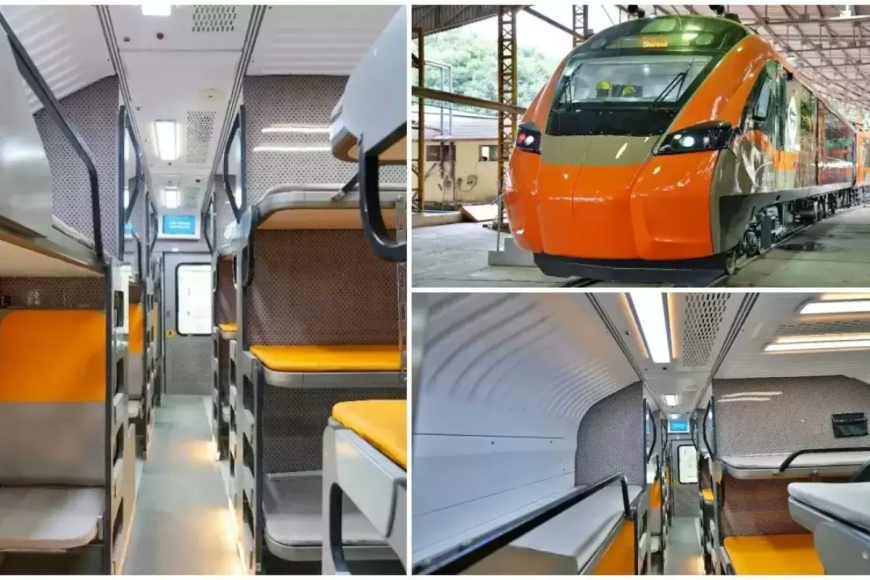 First Vande Bharat sleeper train to start running between Guwahati and Howrah in Jan