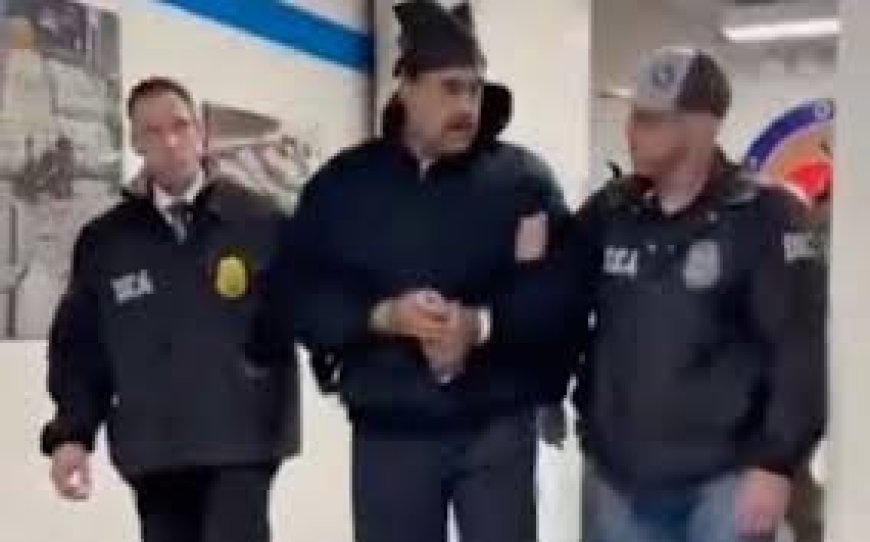 മദൂറോയെയും പത്നിയെയും ന്യൂയോർക്കിലെത്തിച്ചു; വെനസ്വേലയുടെ ഇടക്കാല പ്രസിഡന്റായി ഡെൽസി റോഡ്രിഗ്‌സ്