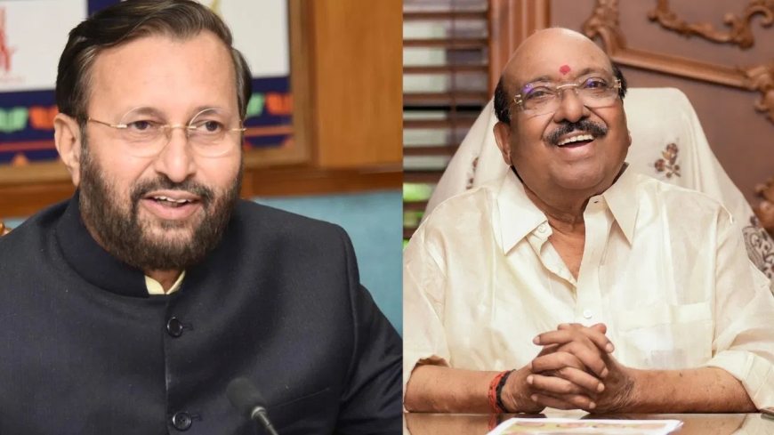 വെള്ളാപ്പള്ളിയെ ഒപ്പം കൂട്ടാൻ ബിജെപി; വെള്ളാപ്പള്ളി നടേശനും   ജാവദേക്കറും കൂടിക്കാഴ്ച നടത്തി