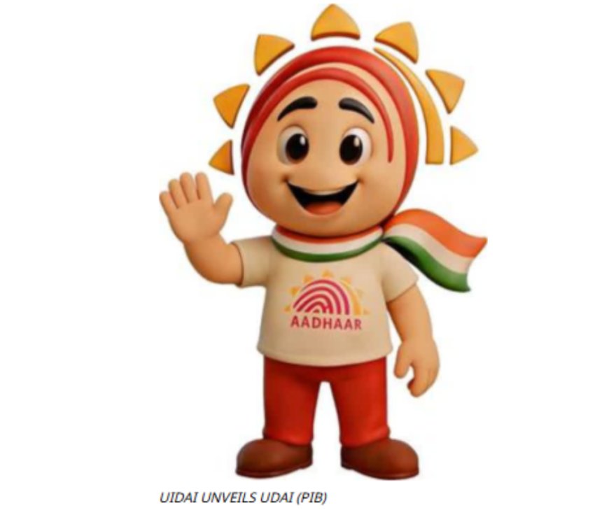 ആധാർ സേവനങ്ങൾക്ക്  'ഉദയ്'; ഔദ്യോഗിക ചിഹ്നം രൂപകൽപ്പന ചെയ്തത് മലയാളി