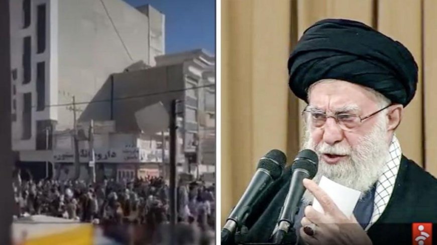 Khamenei lashes out as Tehran struggles to quell protests