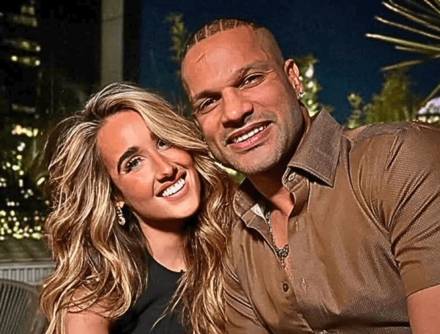 Shikhar Dhawan announces engagement to girlfriend Sophie Shine