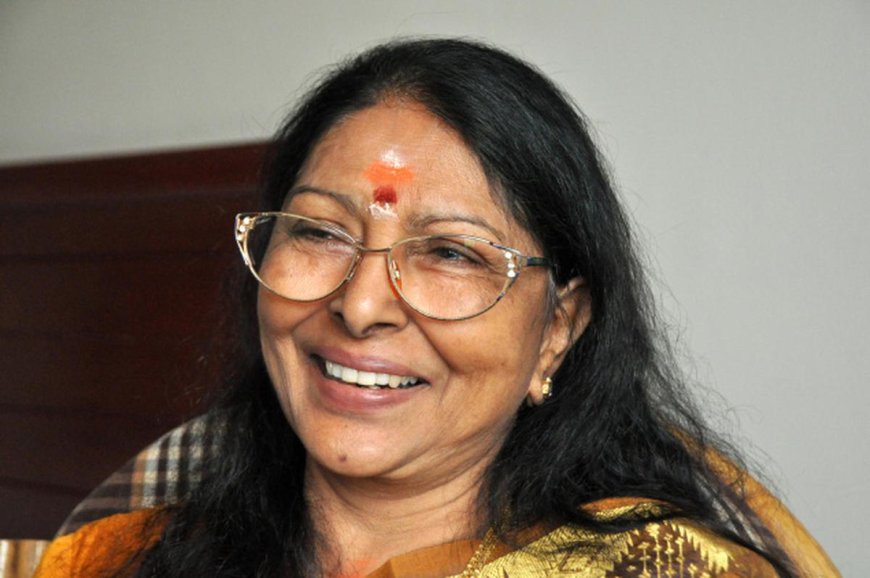 Sarada chosen for J.C. Daniel Award for lifetime contribution to Malayalam cinema