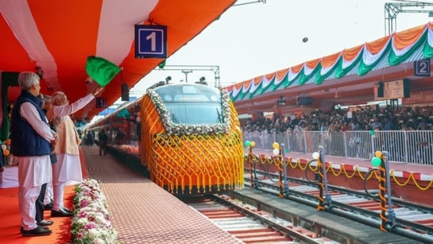PM flags off India’s first Vande Bharat sleeper train from West Bengal’s Malda