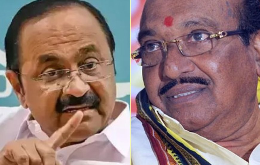 SNDP-Cong row deepens as Vellappally targets Satheesan
