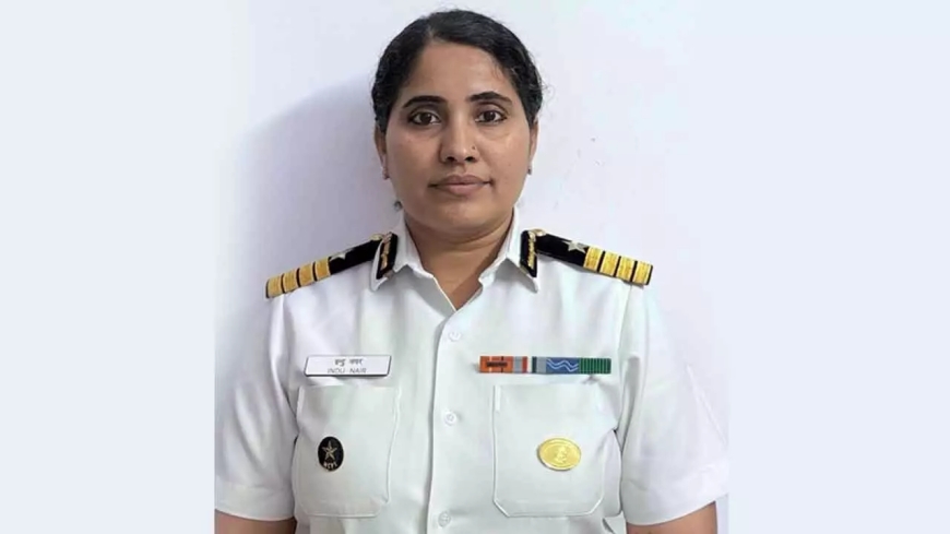 Malayali woman Coast Guard officer conferred Tatrakshak medal