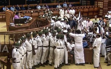 Sabarimala gold case: Assembly disrupted again; Oppn says govt weakening case