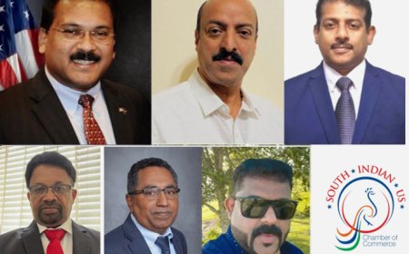 സൗത്ത് ഇന്ത്യന്‍ യുഎസ് ചേംബര്‍ ഓഫ് കൊമേഴ്‌സിനെ ഇനി ഡോ. ജോര്‍ജ് എം. കാക്കനാട്ട് നയിക്കും; പുതിയ ഭാരവാഹികളായി