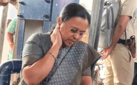 Health Minister Veena George injured in KSU protest: How protests reached Kannur flashpoint