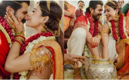 വിജയ് ദേവരക്കൊണ്ടയും രശ്മിക മന്ദാനയും വിവാഹിതരായി