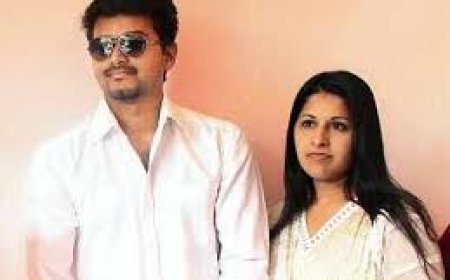 വിജയ്ക്ക് ഒരു നടിയുമായി ബന്ധം; വിവാഹമോചന ഹർജി നൽകി  ഭാര്യ സംഗീത