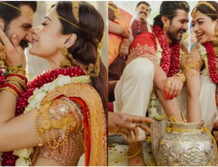 വിജയ് ദേവരക്കൊണ്ടയും രശ്മിക മന്ദാനയും വിവാഹിതരായി