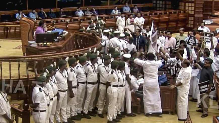 Sabarimala gold case: Assembly disrupted again; Oppn says govt weakening case