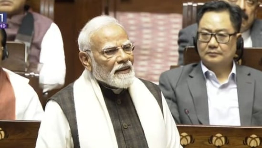 "India riding the reform express": PM's top quotes while addressig Rajya Sabha