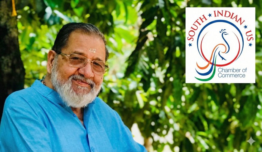 സൗത്ത് ഇന്ത്യൻ യു.എസ് ചേംബർ ഓഫ് കൊമേഴ്‌സ് എക്‌സിക്യൂട്ടീവ് ഡയറക്ടറായി ശശിധരൻ നായരെ തിരഞ്ഞെടുത്തു