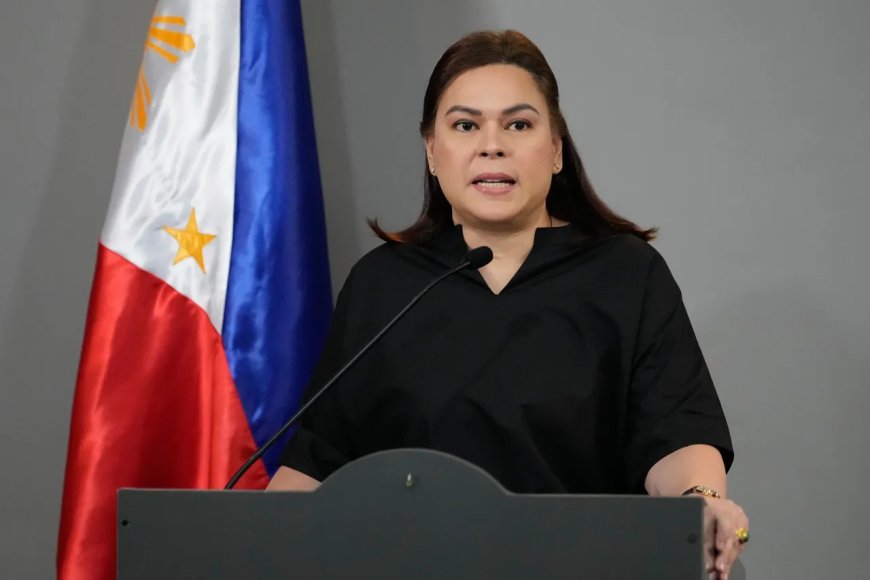 Philippine VP Sara Duterte to run for president in 2028