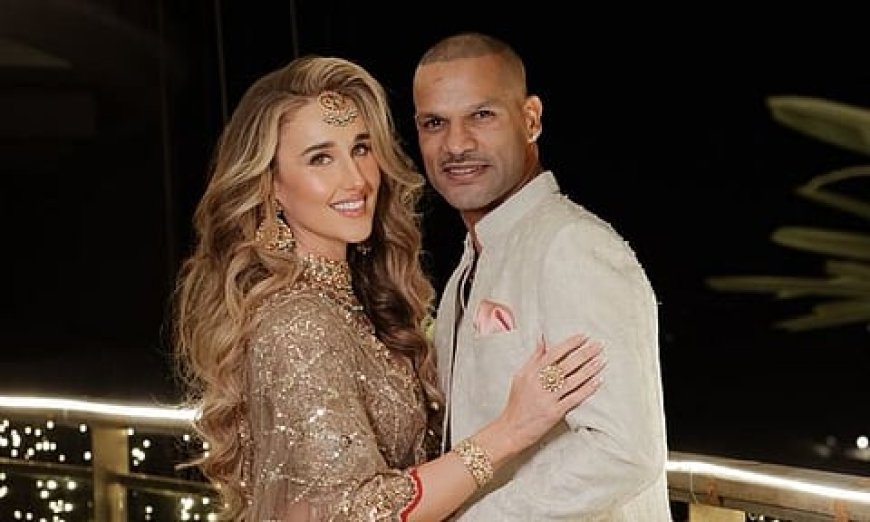 Shikhar Dhawan, new wife Sophie Shine dance at wedding reception