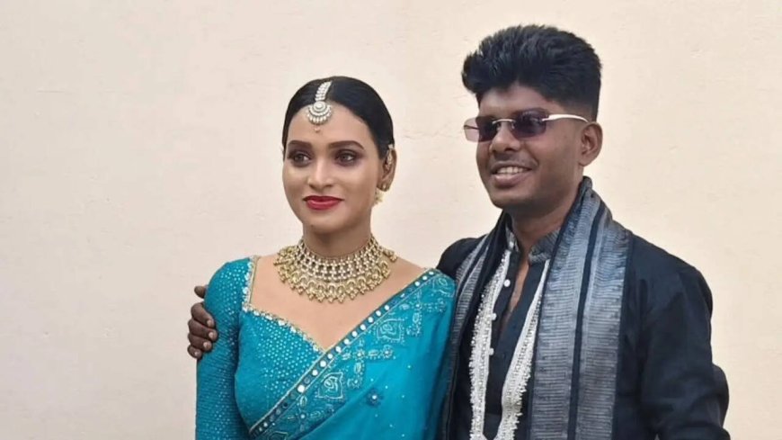 Rapper Vedan marries Navami Latha; Simple ceremony at home