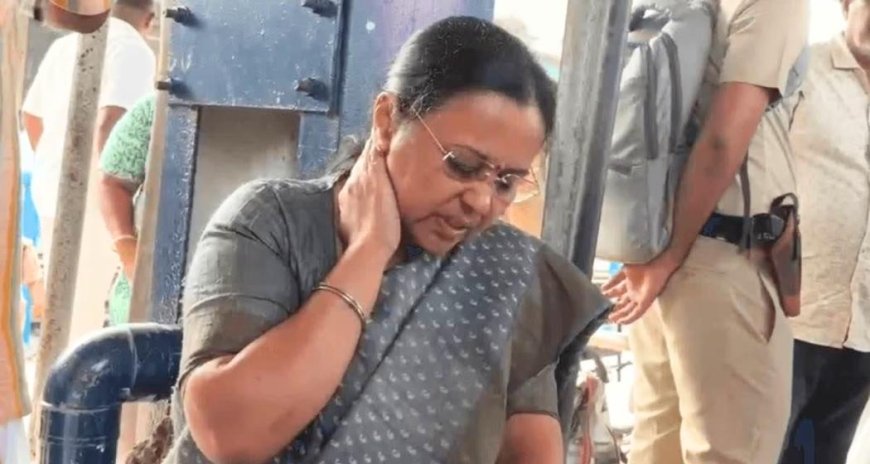 Health Minister Veena George injured in KSU protest: How protests reached Kannur flashpoint