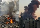 Israel bombs Beirut after Hezbollah launches rocket atta