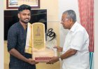 Sanju Samson felicitated by CM and Governor after T20 WC win